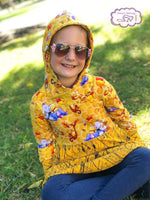 All Sizes Hooded Grow With Me Dress  - PDF Apple Tree Sewing Pattern